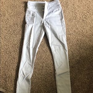 High waisted skinnies